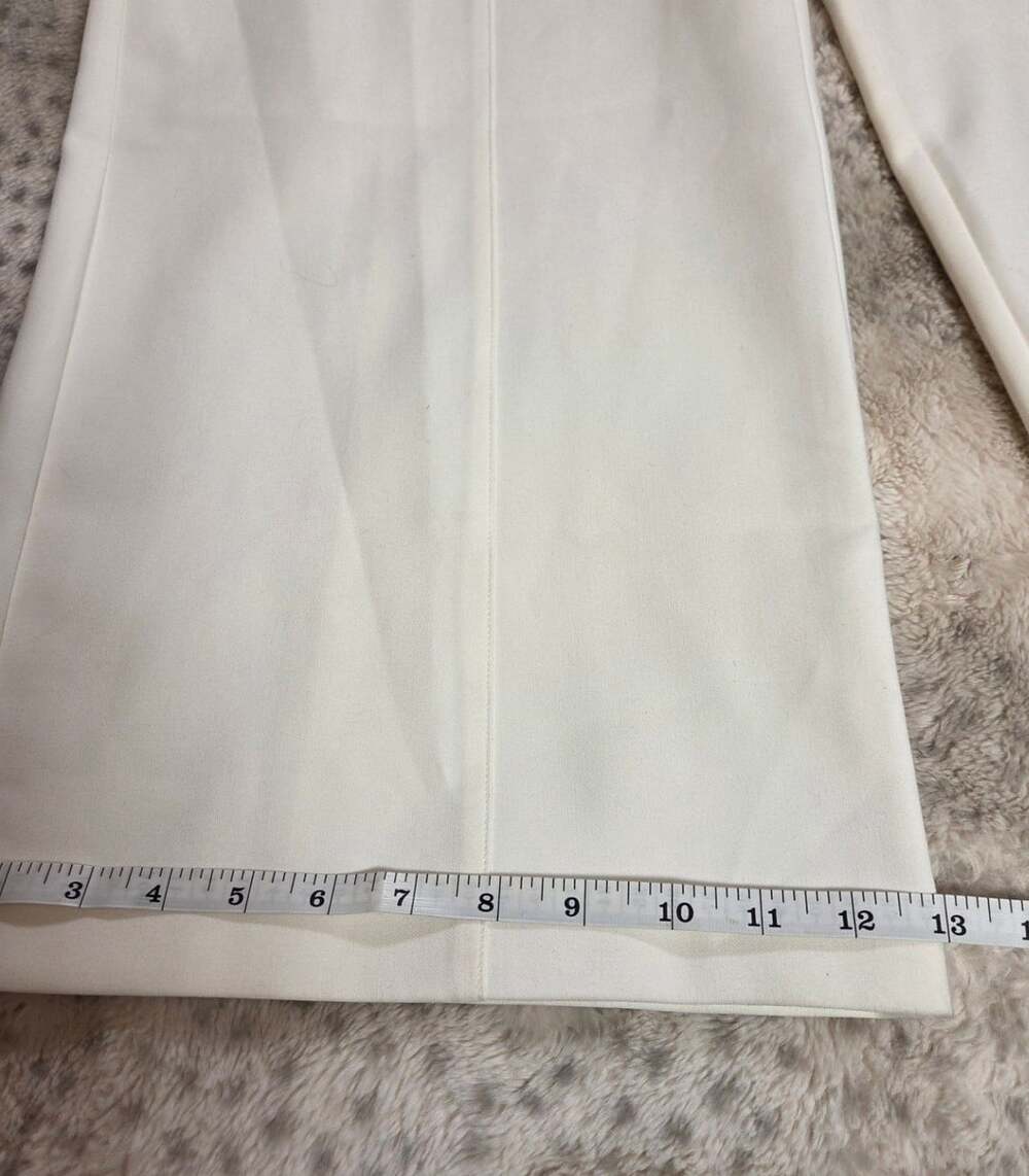 NWT LIKELY Cream Ivory Strapless Wide Leg Jumpsuit Belted Size - Picture 9 of 12